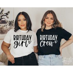 birthday matching t-shirt svg, png, birthday girl svg, birthday crew svg, birthday party shirt svg, birthday girl svg, b