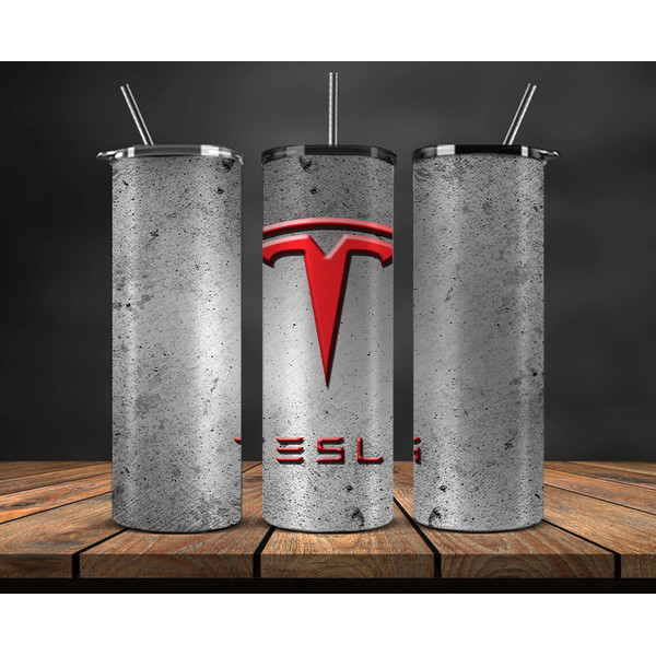 Tesla Tumbler Wrap , Car Tumbler Png, 20oz Skinny Tumbler Pn - Inspire  Uplift