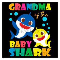 grandma of the baby shark svg, trending svg, baby shark svg, shark svg, grandma shark svg, grandma svg, grandmother shar