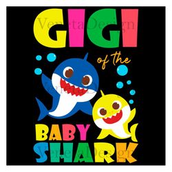 gigi of the baby shark svg, trending svg, baby shark svg, shark svg, gigi shark svg, gigi svg, gg svg, grandma shark svg
