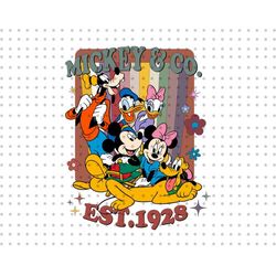 mouse and co est 1928 svg, family trip svg, mouse and friends svg, magical kingdom svg, family vacation svg, family shir
