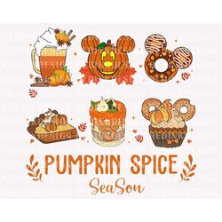 Mouse Snacks PNG, Pumpkin Spice Season Png, Food And Drink Png, Happy Halloween Png, Happy Thanksgiving Png, Autumn PNG