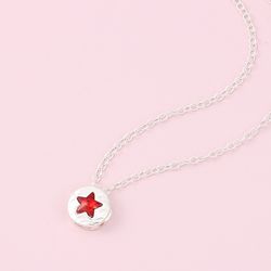 Marvel Europe and America Simple Pentagram Collar Necklace Round Pendant Girl Star Zircon Pendant Fashion Jewelry