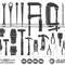 Ironworker Tools SVG, Ironworker Tools Bundle, Ironworker svg file, Iron Worker Tools Cutting File SVG, Iron Worker Tools Silhouette Vector - 1.jpg