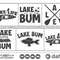 Lake SVG Bundle #VO1, Lake Life SVG, Lake Bum SVG, Lake Shirt, Lake bum sweatshirt, Lake Bum Tee, Lake Life svg, Cut file, for silhouette - 1.jpg