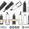 Paint tubes SVG, Paint tubes Vector,Paint tubes Icons, Paint tubes Clipart, Tubes SVG, Paint Tube silhouette, Cut File For Silhouette, Svg - 1.jpg