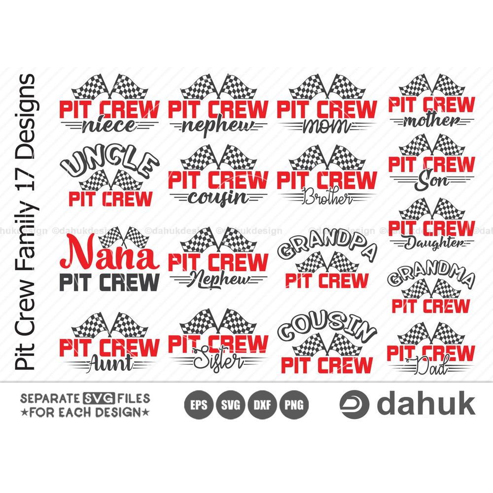 Pit Crew Family SVG, Racing sayings svg, Car Racing Quote svg, Car Racing SVG, Racing Svg, Racing Svg Gifts, Race Track SVG, Checkered svg - 1.jpg