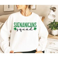 shenanigans squad svg, png, here for shenanigans svg, st patricks day svg, lucky svg, shamrock svg, irish svg, let the s