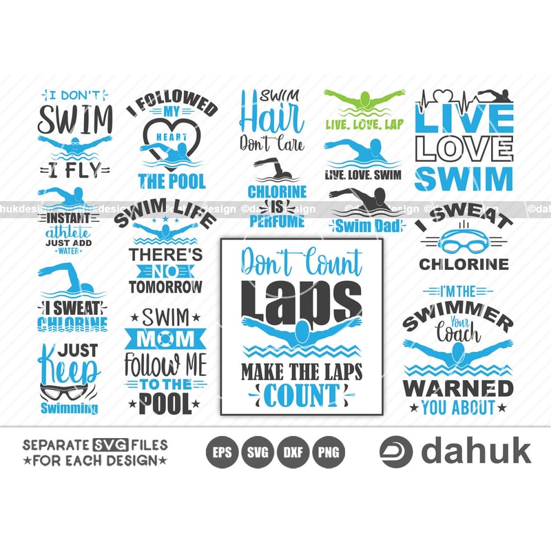 Swimmer SVG, Swimming SVG, Cut files for your crafting work - 1.jpg
