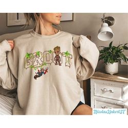 rocket and groot sweatshirt, baby groot hoodie, guardians of the galaxy shirt, i am groot, avengers friends shirt, rocke