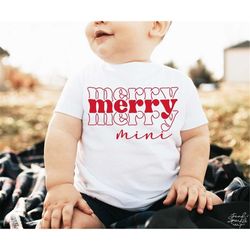 Merry Mini SVG, PNG, Very Merry Mini Svg,Kids Christmas Svg, Christmas Family Shirt Svg, Christmas Baby Svg, Baby Claus