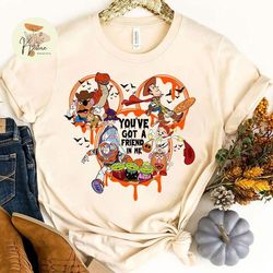 disney halloween shirt, toy story halloween shirt, you've got a friend in me halloween, to infinity and beyond shirt, di