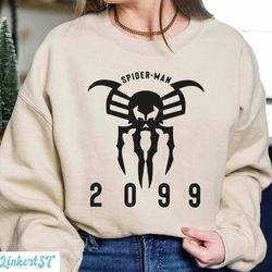 spidey 2099 sweatshirt, vintage spider-man 2099 hoodie, spider-man across the spider-verse shirt, marvel comics shirt