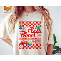 pizza planet disney disneyland 2023 t-shirt disney trip 2023 sweatshirt hoodie vacation 2023 gift for men women