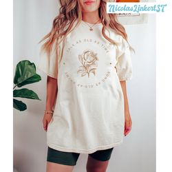 tale as old as time comfort colors shirt, vintage belle princess shirt, beauty and the beast, belle rose shirt, disneywo