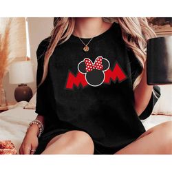 disney mom mommy minnie ear t-shirt family trip sweatshirt hoodie vacation 2023 gift for men women