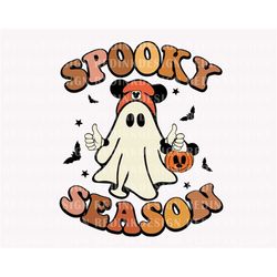 Spooky Season Png, Retro Halloween Png, Horror Halloween Png, Pumpkin Png, Fall Hallwoeen Png, Halloween Costume Png, Di