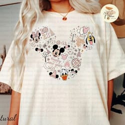 disney happy new year vintage shirt, mickey and friends new year shirt, disney new year 2023 shirt, disneyland 2023 shir