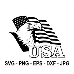 american flag,usa,eagle,bald eagle,american eagle,american symbol,instant download,svg, png, eps, dxf, jpg digital downl