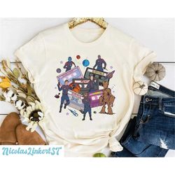 guardians of the galaxy volume 3 shirt, star lord rocket and groot shirt, avengers friends tee, guardians of galaxy mixt