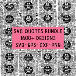 Mega SVG Bundle, T Shirt Designs SVG, Svg Files for Cricut, Silhouette Cut Files, Clipart, Svg for Shirts, Quotes svg