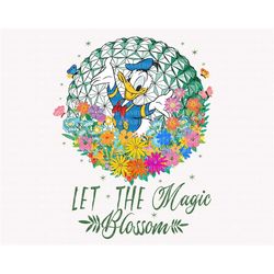 Let The Magic Blossom Png, Duck Flowers Png, Flower and Garden Festival Png, Magic Blossom Png, Magic Kingdom Png, Famil