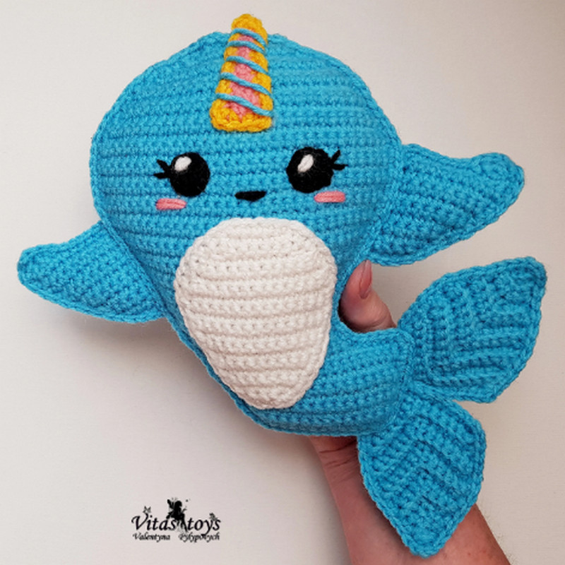 crochet rag doll Narwhal.png