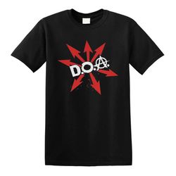 doa t-shirt, hardcore punk canadian punk 80's punk black flag the circle jerks tsol adolescents