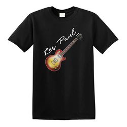 electric guitar gibson t-shirt les paul 50s 60s jazz blues country t-shirt
