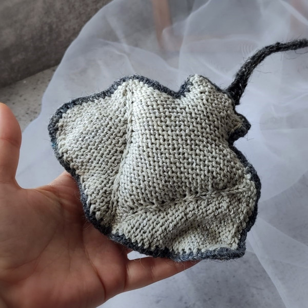 Ray knitting pattern, amigurumi knitting toy, sea stingray, fish diy, knitting on two needles, easy pattern for beginner 3.jpg