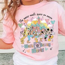 disney mickey t-shirt, rainbow disney shirt, disney shirts, disney balloon tees, disney balloons shirt, magic kingdom, r