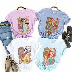 disney princess shirt, disney jasmine, aurora, ariel, snow white princess shirt, disney group shirts, matching disneylan