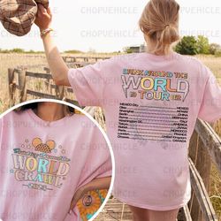 drink around the world tour shirt, drinking world crawl shirt, drink around the world showcase, world showcase epcot tee