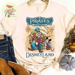 disney pirate vintage shirt, pirates of caribbean, mickey pirate shirt, disneyland pirate vintage shirt, goofy pirate,