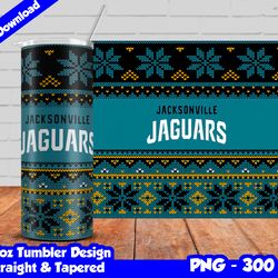jaguars tumbler design png, 20oz skinny tumbler sublimation template, jaguars tumbler straight and tapered design,