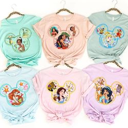 disney princess shirt, disney princess birthday shirt, cinderella shirt, snow white shirt, mirabel madrigal shirt, disne