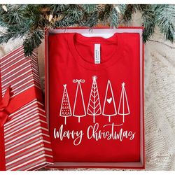 Merry Chirstmas Svg, Png, Christmas Shirt Svg, Christmas Svg, Hello Christmas Svg, Christmas Trees Svg, Merry And Bright
