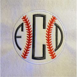 Baseball Applique Embroidery Designs - 4 Sizes - Custom Designs Welcome