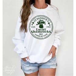 st patricks lucky shamrocks svg,lucky clover svg,loads of luck svg,lucky shirt svg,svg for cricut,png digital download