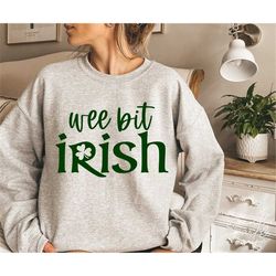 wee bit irish svg,irish svg,funny st patricks day svg,irish ish svg,shamrock svg,just a wee bit irish svg,svg for cricut