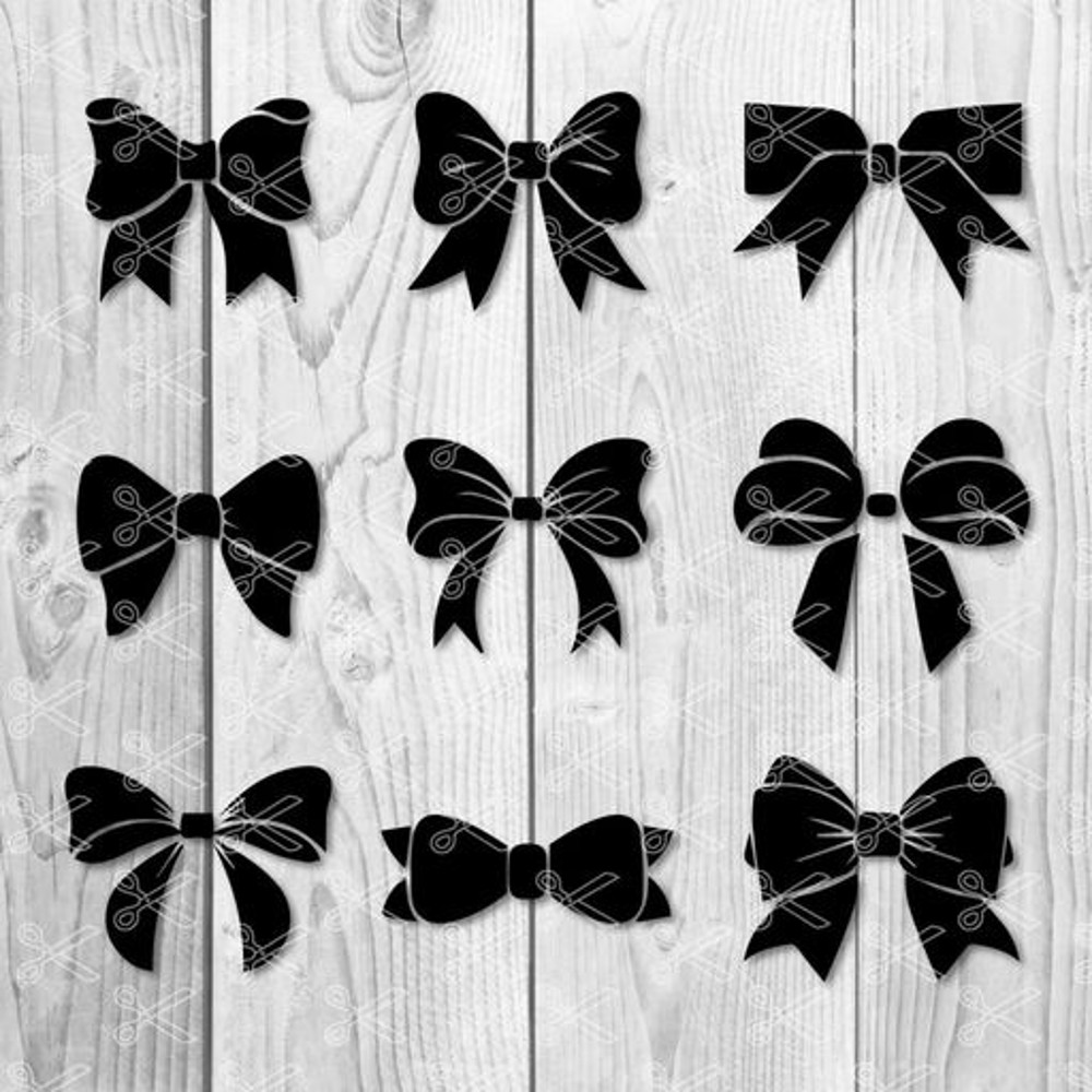 Bow Bundle Svg, Bow Svg, Bow Clipart, Bow Cricut Svg, Instant Download.jpg