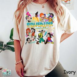 vintage goofy movie powerline comfort colors shirt, a goofy movie sweatshirt , disney powerline stand out tour shirt, ma