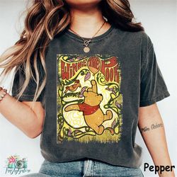 vintage pooh comfort colors shirt, winnie the pooh shirt, minimal winnie the pooh shirt, disney trip shirt, disney famil