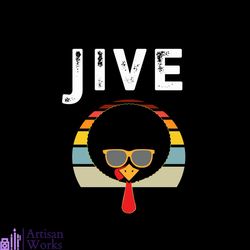 jive thanksgiving turkey day funny face svg, thanksgiving svg, turkey