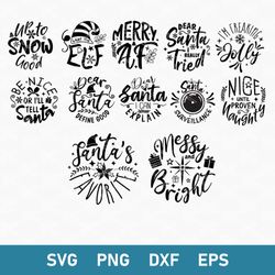 christmas ornament bundle svg, christmas ornament svg, christmas svg, png dxf eps digital file