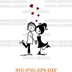romantic couple svg lovers svg wedding couple svg valentines svg couple silhouette valentines svg files couple clipart c