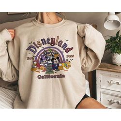 disneyland est 1955 california t-shirt disney trip 2023 sweatshirt hoodie vacation 2023 gift for men women