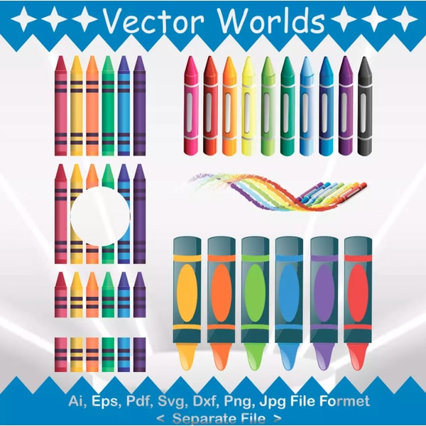 Crayon Pen Svg – Crayon Vector – DUZNS