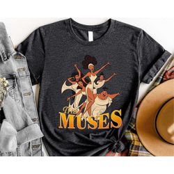 the muses hercules t-shirt disney trip 2023 sweatshirt hoodie vacation 2023 gift for men women