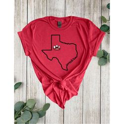 wreck'em shirt - texas tech tee - red raiders shirt- woman and mens tshirt